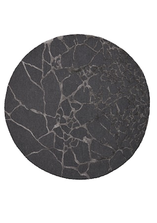 Marmor Matta Charcoal Ø250 cm