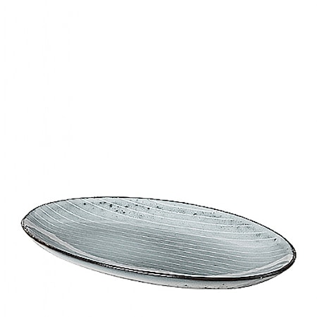 Fat Oval Small Nordic Sea Stengods