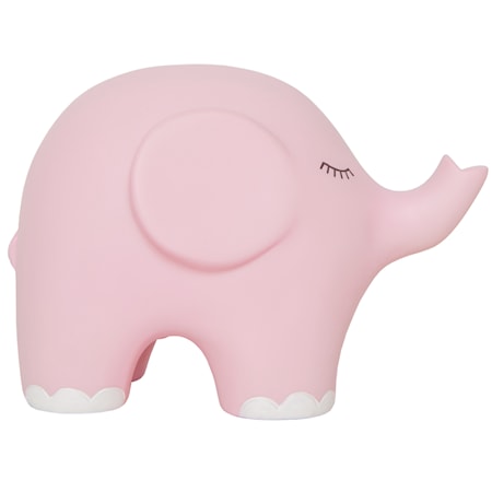 Jabadabado Nattlampa elefant rosa