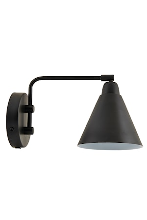 Game Vägglampa 30cm Svart/Vit
