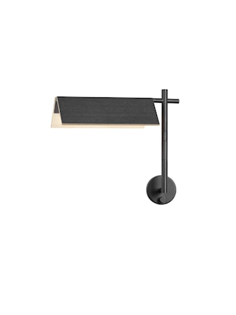 Svit Vägglampa Svart/trä 2700K