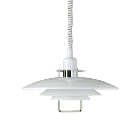 Primus II Pendel Vit/Krom 43 cm E27