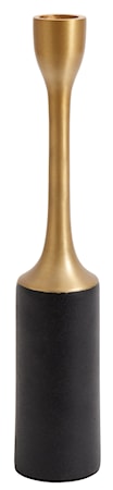 Ljusstake Tall 27 cm Svart/Mässing