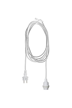 Sladdställ Outdoor IP44 5m Vit
