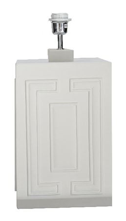 Stucco Lampfot Vit Matt