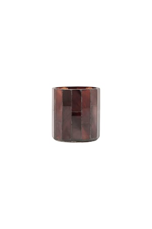 Värmeljusstake Amroha Brun 8 cm