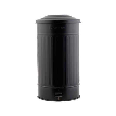 Soptunna Ø 25,5 cm 24 L - Svart