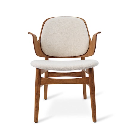 Gesture Lounge Chair B Cream Teak