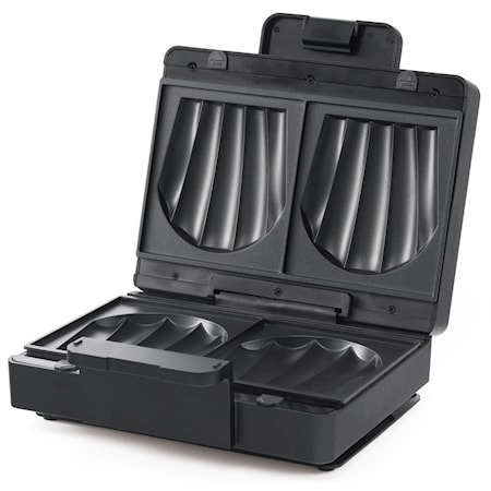Toastjärn Svart 1200W 1-2 Toast