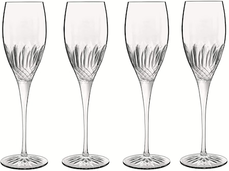 Diamante Champagneglas 4 st 22cl