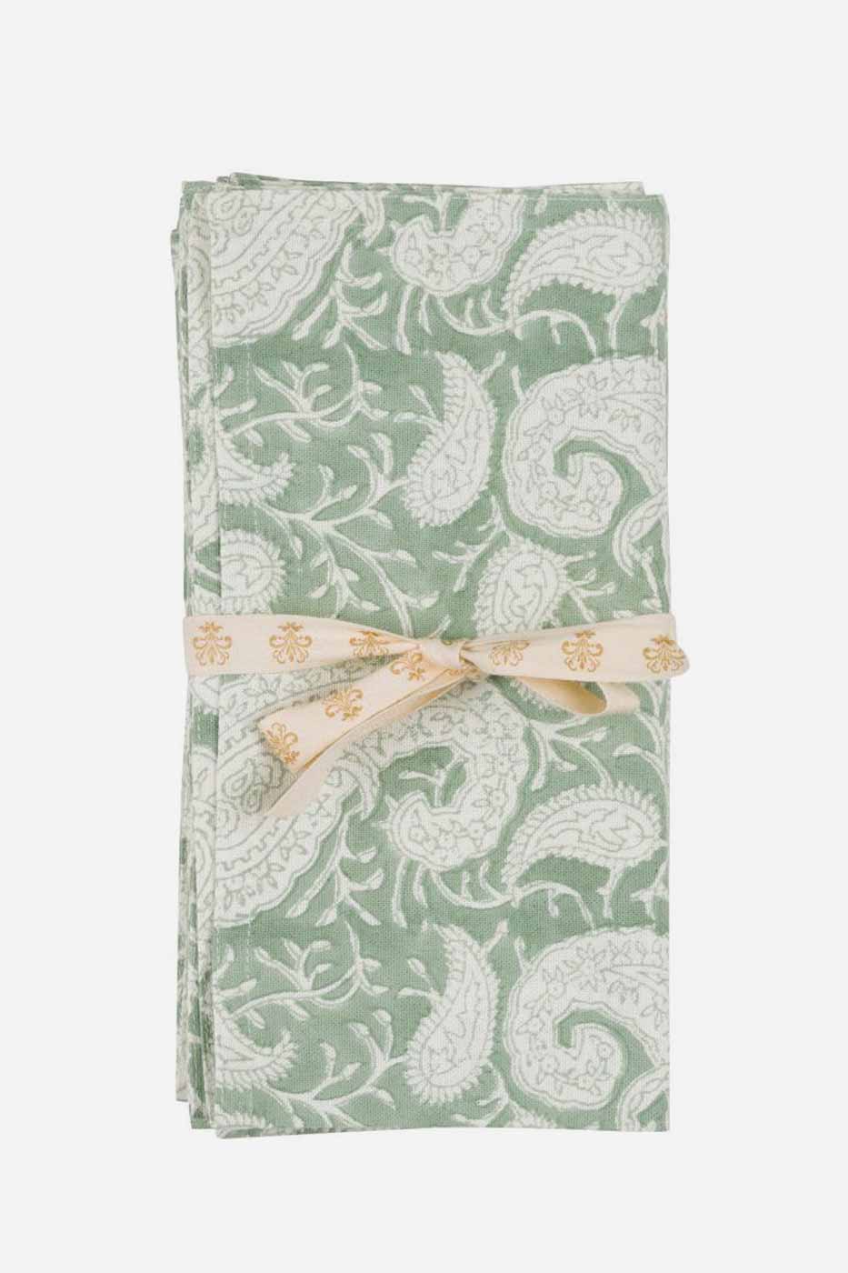 Servett Big Paisley Sea Foam 4-pack