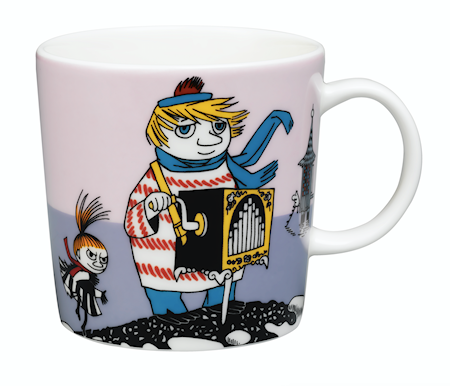 Mumin mugg 30 cl Too-Ticki violett
