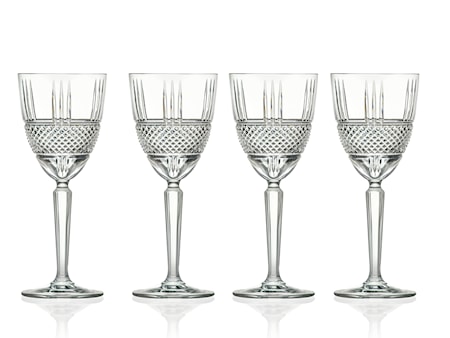 Vitvinglas Brillante 23 cl 4-pack