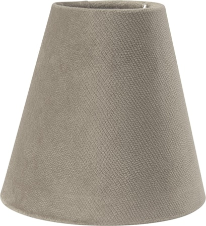 Toppringskärm E14 Studio Taupe 15cm