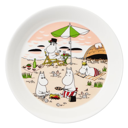 Mumin tallrik 19 cm Tillsammans