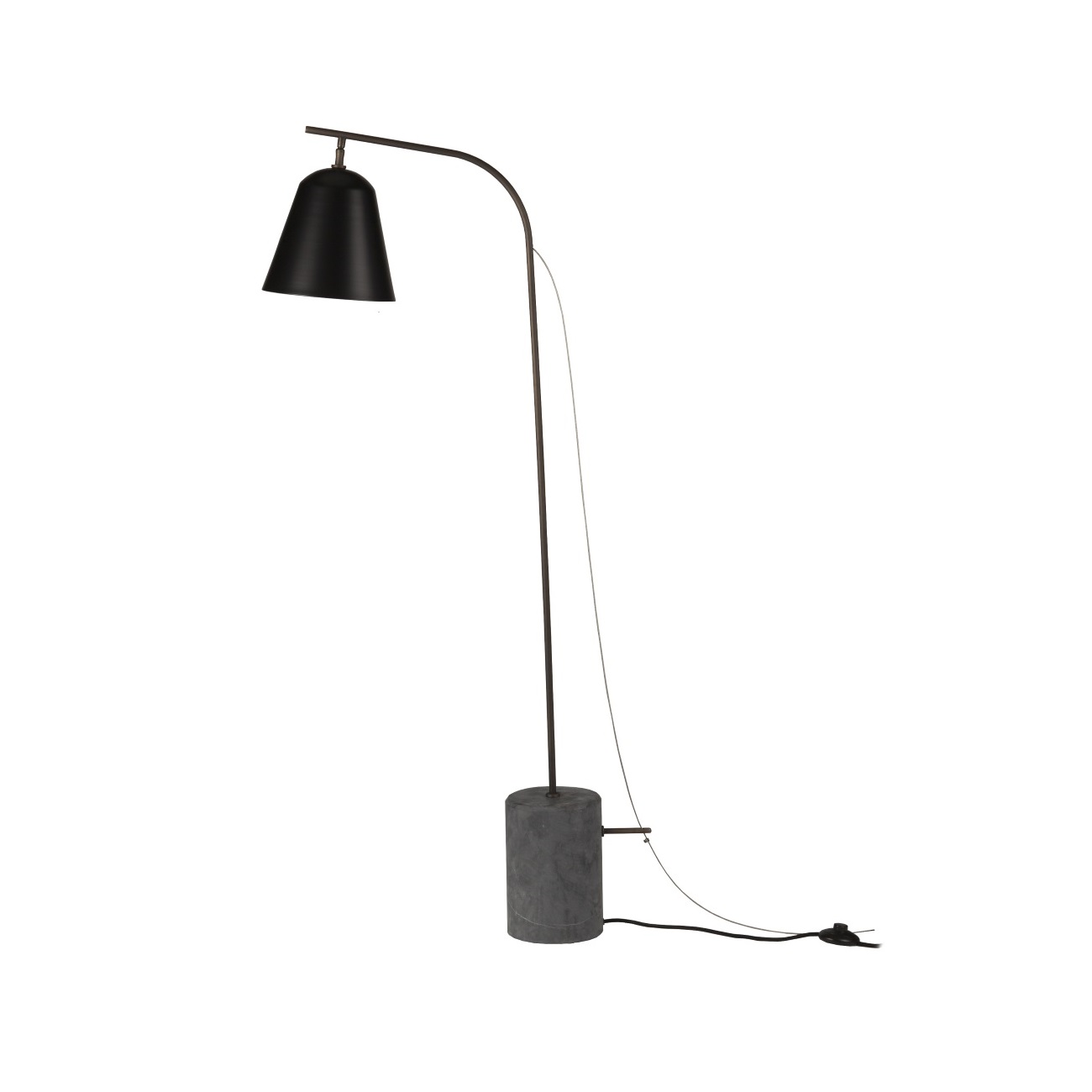 Line One Golvlampa svart, Norr11
