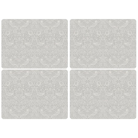 Pure Morris Bordsunderlägg Strawberry Thief 4-pack