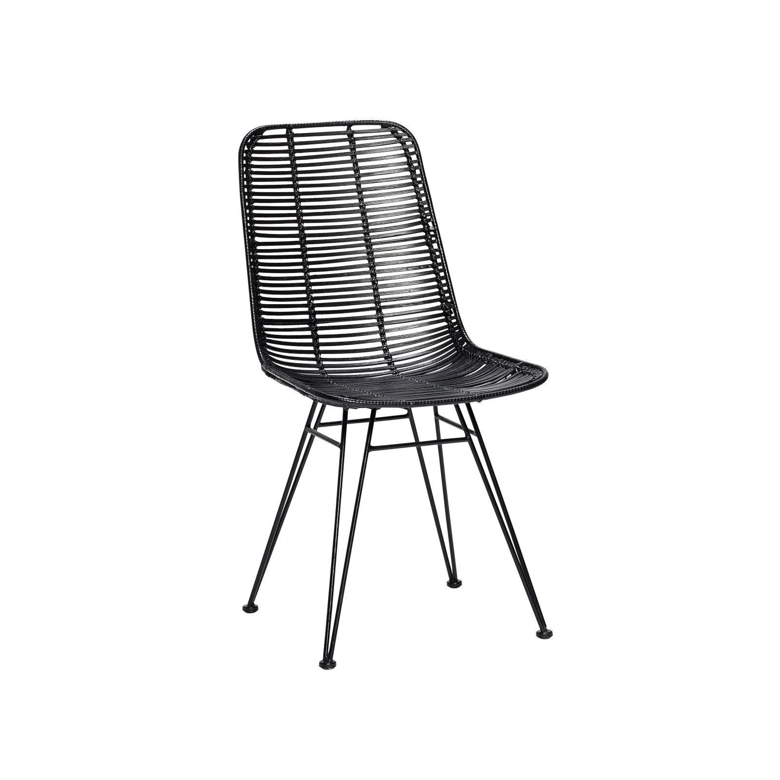 Stol Studio svart metallben, Hubsch
