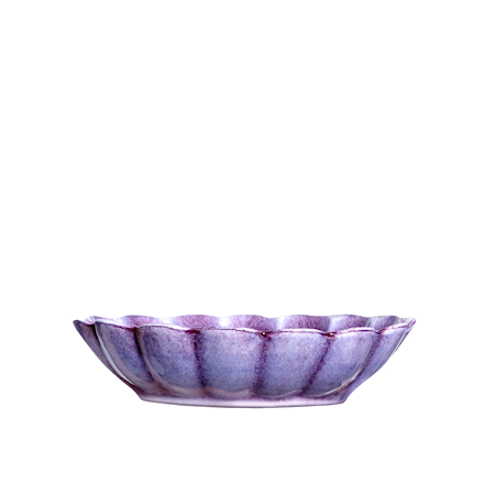 Oyster Skål Viol 23x18cm