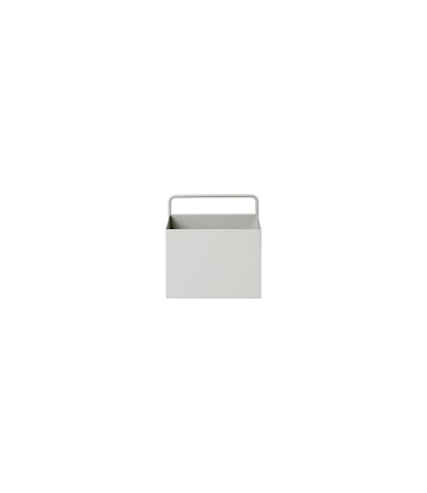 Wall Box Kvadrat Ljusgrå