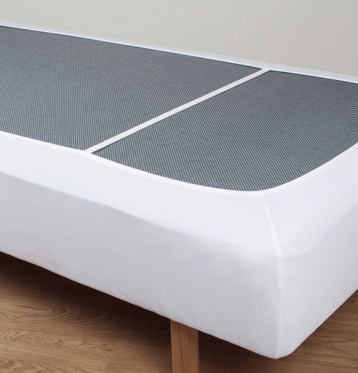 Kantklädsel 180 cm sängöverdrag grå Värnamo of Sweden