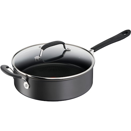 Jamie Oliver Quick & Easy Traktörpanna 26cm Hard Anodised med glaslock