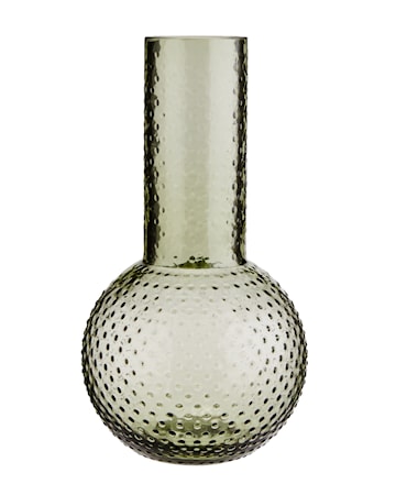 Glass vase w/ dots