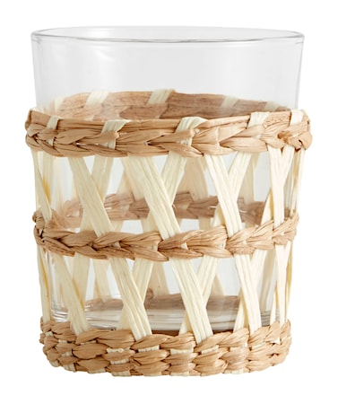Weva Glas Natur/Vit