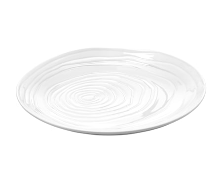 Boulogne Tallrik Vit, Ø 26,5 cm