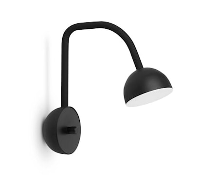 Blush Vägglampa svart