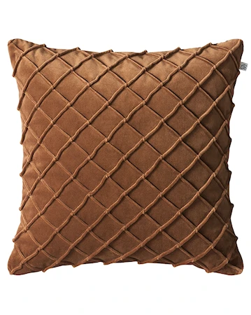 Deva Kuddfodral Velvet Cognac 50x50cm