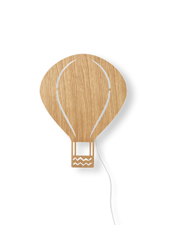 Air Balloon Lamp - Oiled Oak