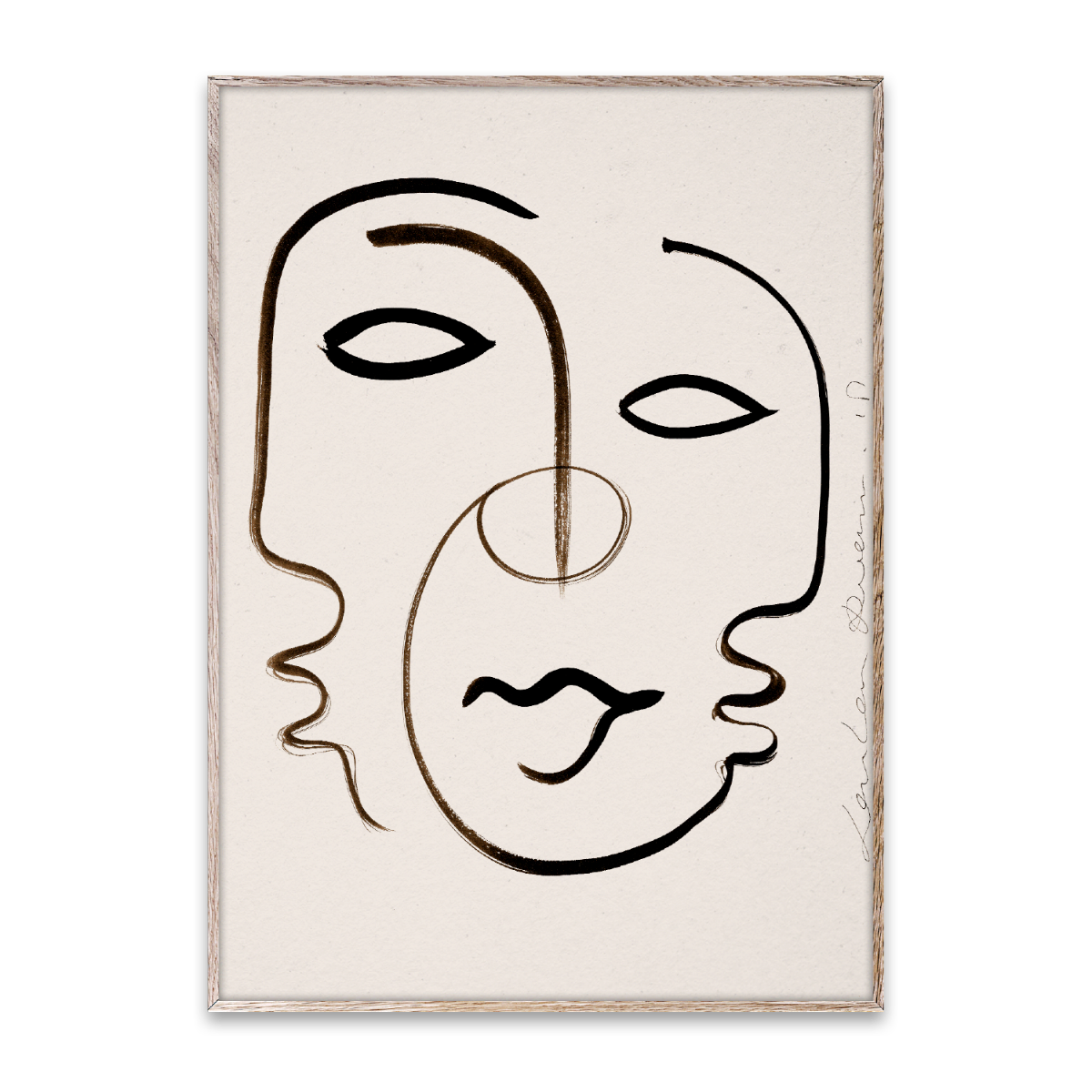 Paper Collective Poster We Are One 50x70 cm