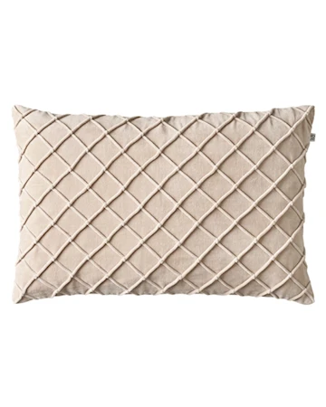 Deva Kuddfodral Velvet Beige 40x60cm