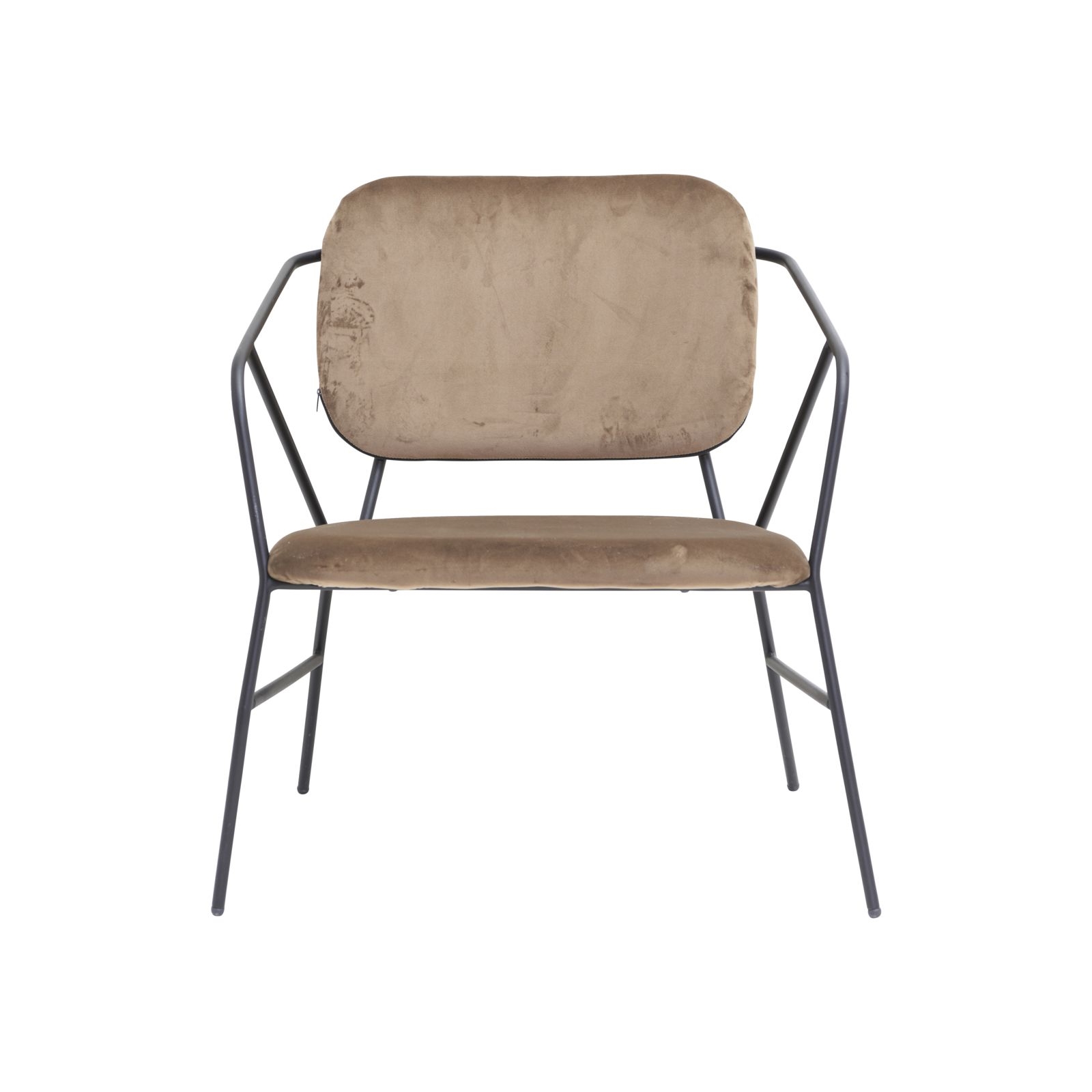Lounge stol KLEVER brun, House Doctor