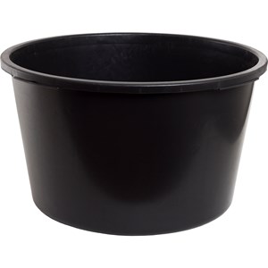 Balja rund, svart 90 l