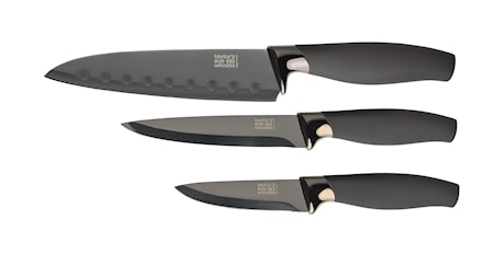 Brooklyn Knivset Titanium 3 st