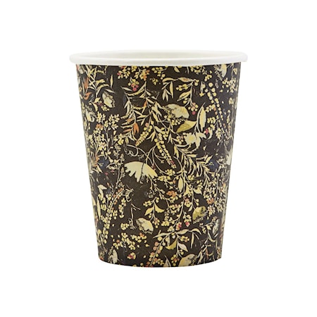 Pappersmugg 12-pack Floral