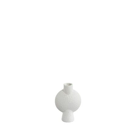 Sphere Vas Bubl Mini Bubble White