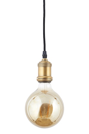 LED Lampa dimbar E27 17,5x12,5cm Grå