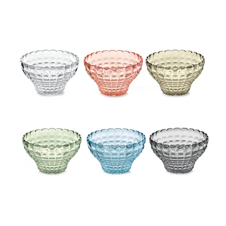 Tiffany Skål 6-pack Flerfärgade 30cl