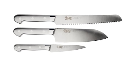 Kitchenware by Tareq Taylor 3-dels set (brödkniv, santoku, petty)