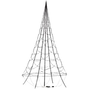 Julbelysning Fairybell Ljusgran 3 meter, 480 LED-lampor