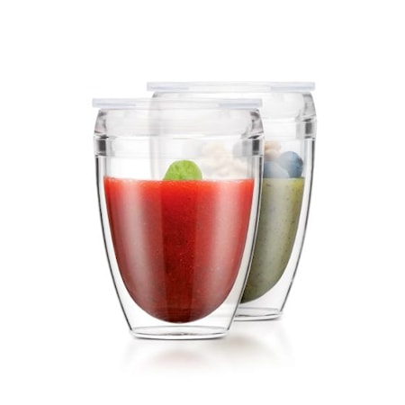 Pavina To Go muggar med lock 2 st dubbelväggiga 0.3 l
