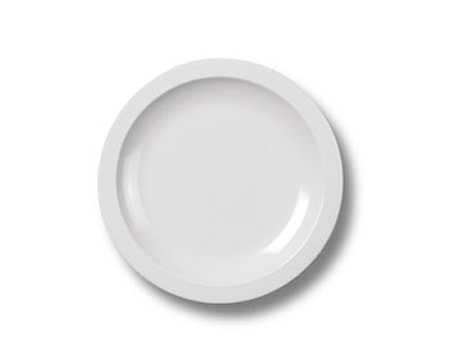 Hamlet Tallrik Vit Ø 21cm