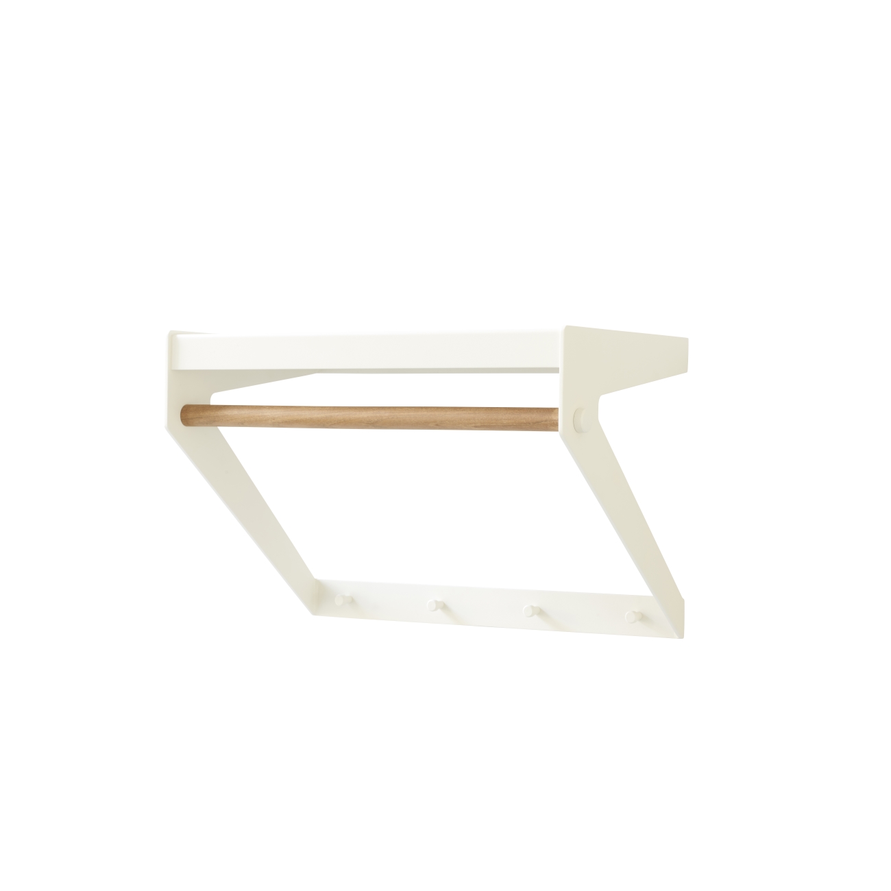 Copenhagen city rack vit/ teak, Cane-line