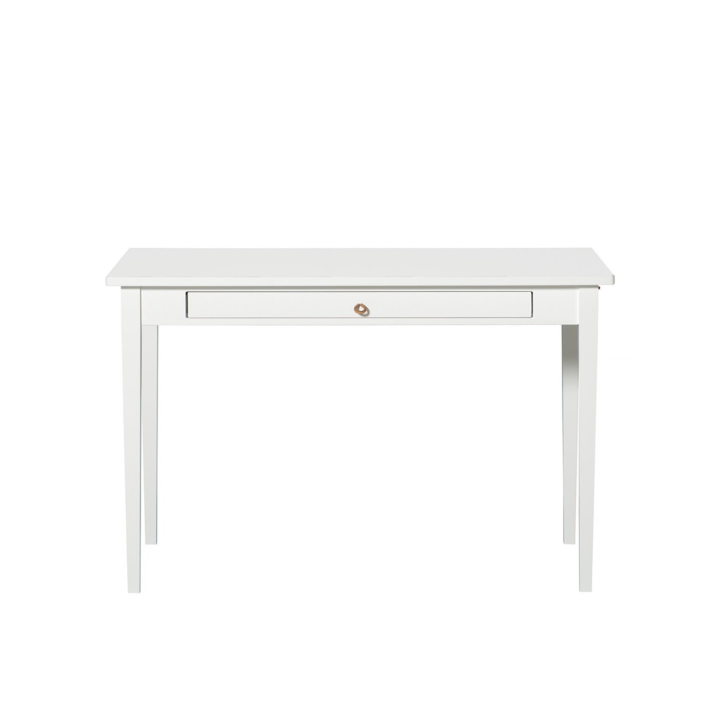 Litet bord med läderstroppar, Oliver Furniture