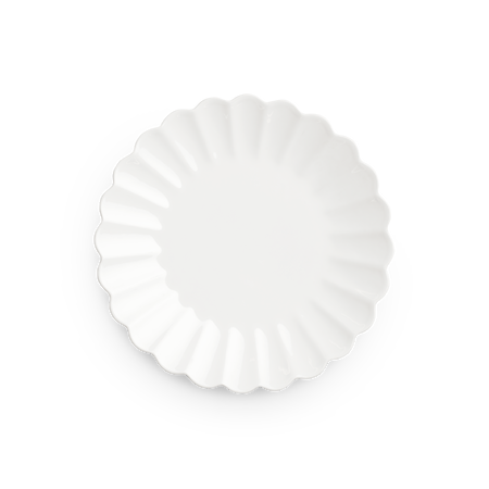 Oyster Tallrik Vit 28 cm