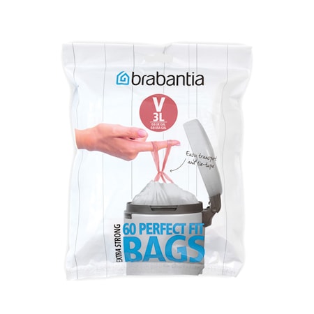 PerfectFit Avfallspåse V 3L(40 påsar per förpackning)