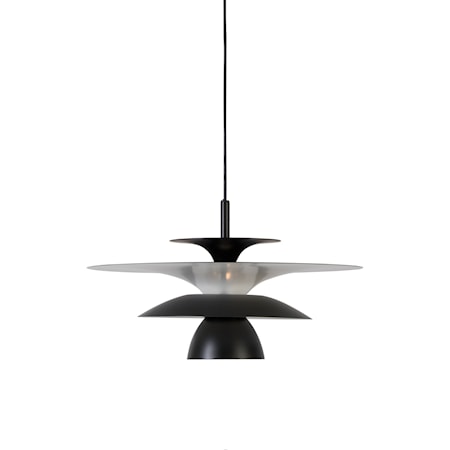 Picasso Pendel Mattsvart LED 38 cm